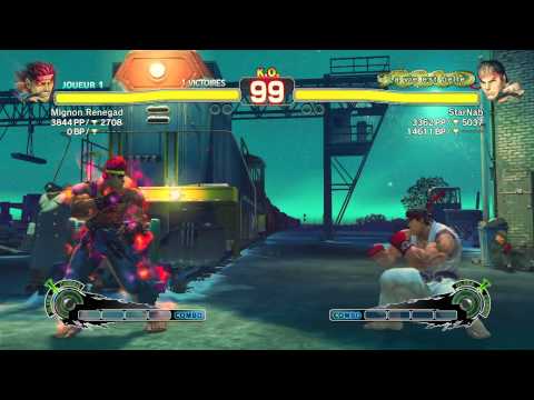 StarNab (Ryu) vs Renegad (Evil Ryu) FT5