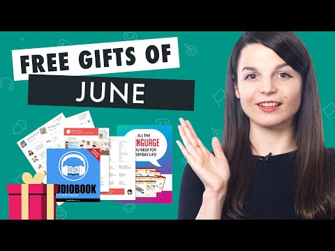 FREE English Gifts of June 2020