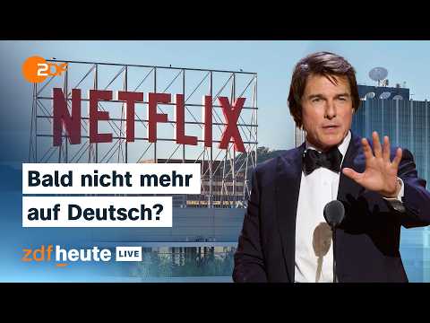 Video Thumbnail: Deutsche Synchronsprecher verweigern die Zusammenarbeit mit Netflix | ZDFheute live