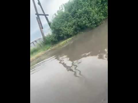 Էջմիածնում ջրհեղեղ է