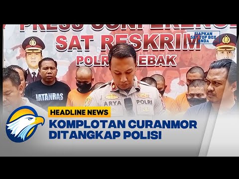 Komplotan Spesialis Maling Motor di Banten Ditangkap