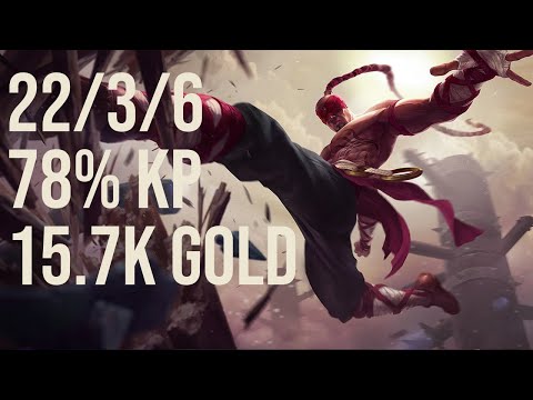 Naak Nako Lee Sin Top vs Renekton EUW 11.11 Challenger Replay