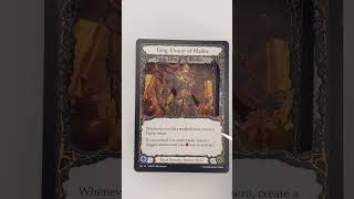 Fang is heading to worlds! #fabtcg #mtg #pokemon #3dcard