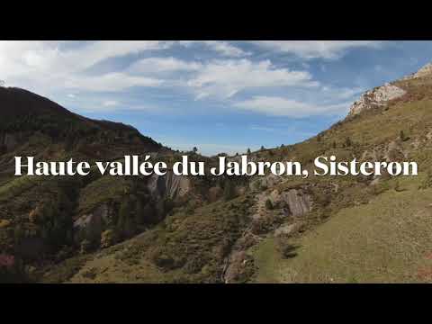 Drone à Sisteron, haute vallée du Jabron