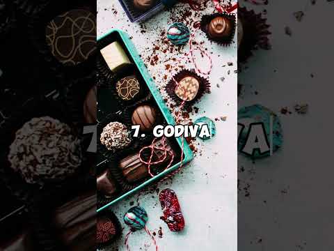 Top 10 best chocolate brands in the world #shorts #chocolate