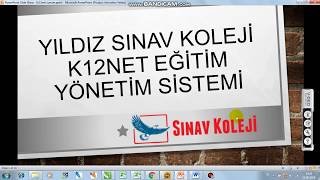 K12NET UYGULAMASINA İLK GİRİŞTE YAPILMASI GEREKENLER