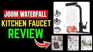 Joom Waterfall Kitchen Faucet Review: High End Style on a Budget?