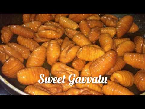 బెల్లం గవ్వలు తయారీ | Sweet Gavvalu Recipe In Telugu | How To Make Sweet Shells | Theepi Gavvalu