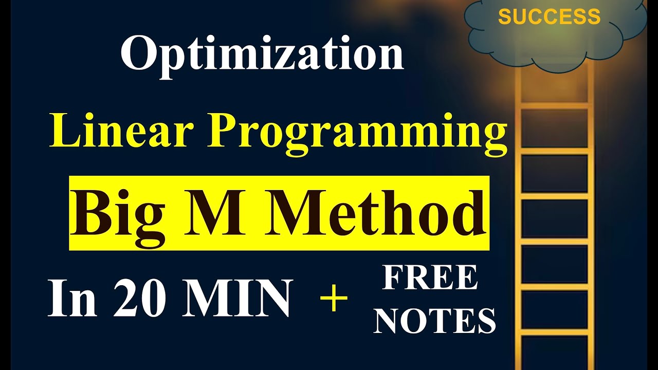 Big-M Method #linearprogramming #optimization #ugcnetcs (21)