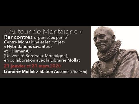 Anne-Marie Cocula et Violaine Giacomotto, "Une soirée, un essai" : De l'amitié