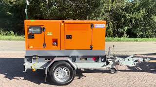 Atlas Copco QAS 40 kVA Kubota aggregaat generator incl trailer dieselaggregaat | Foto 4 - Machineryline