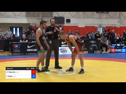 GR/GR 63 KG - RR1 - Colton Rasche (USMC) Vs. Travis Rice (NYAC)