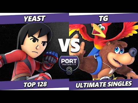 Port Priority 9 - Yeast (Mii Brawler) Vs. TG (Banjo Kazooie) Smash Ultimate - SSBU