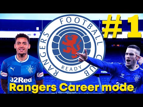 FIFA 21: RANGERS CAREER MODE PART #1 (PILOT) - PS4 Gameplay