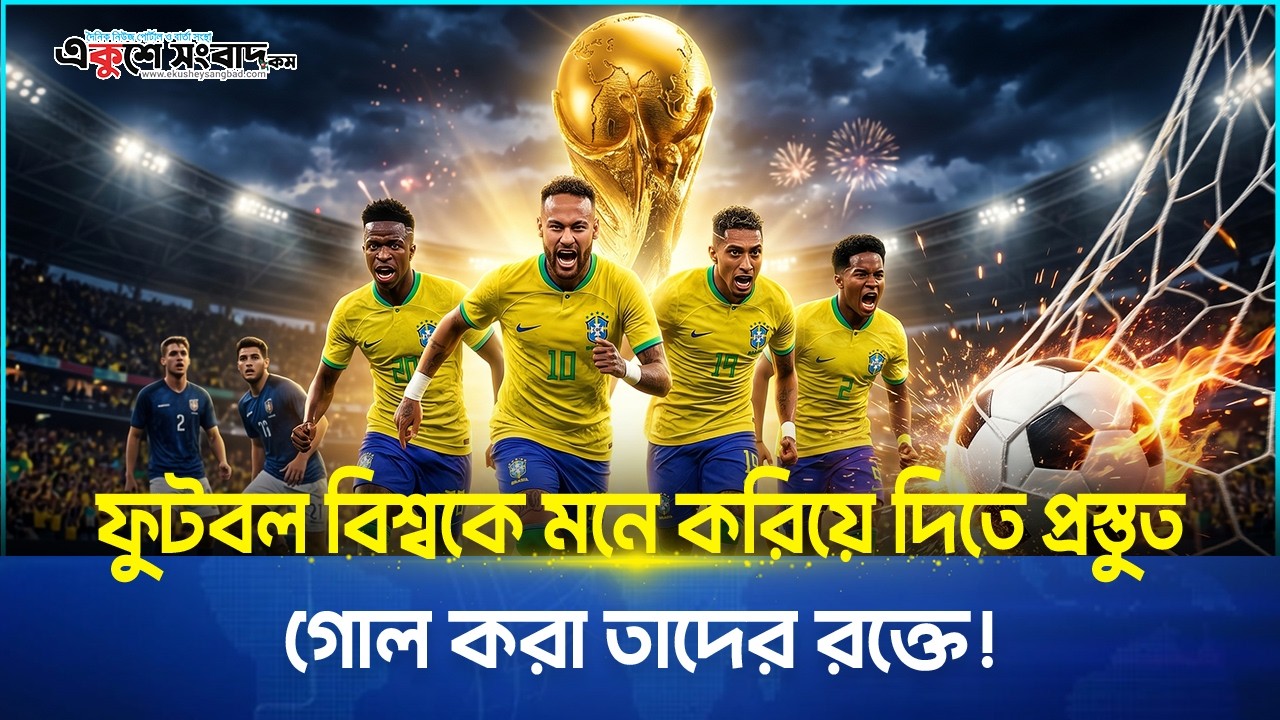  ব্রাজিল ফুটবল বিশ্বকে মনে করিয়ে দিতে প্রস্তুত, গোল করা তাদের রক্তে!