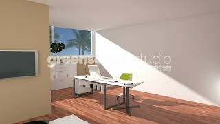 Green Screen Studio Home Office 1 Demo - Demo & Bonus For Green Screen