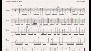 Earl Scruggs Cumberland Gap Tab