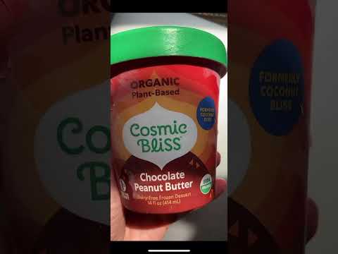 My Favorite Plant Based Cosmic Bliss Ice Cream Flavors! #shorts