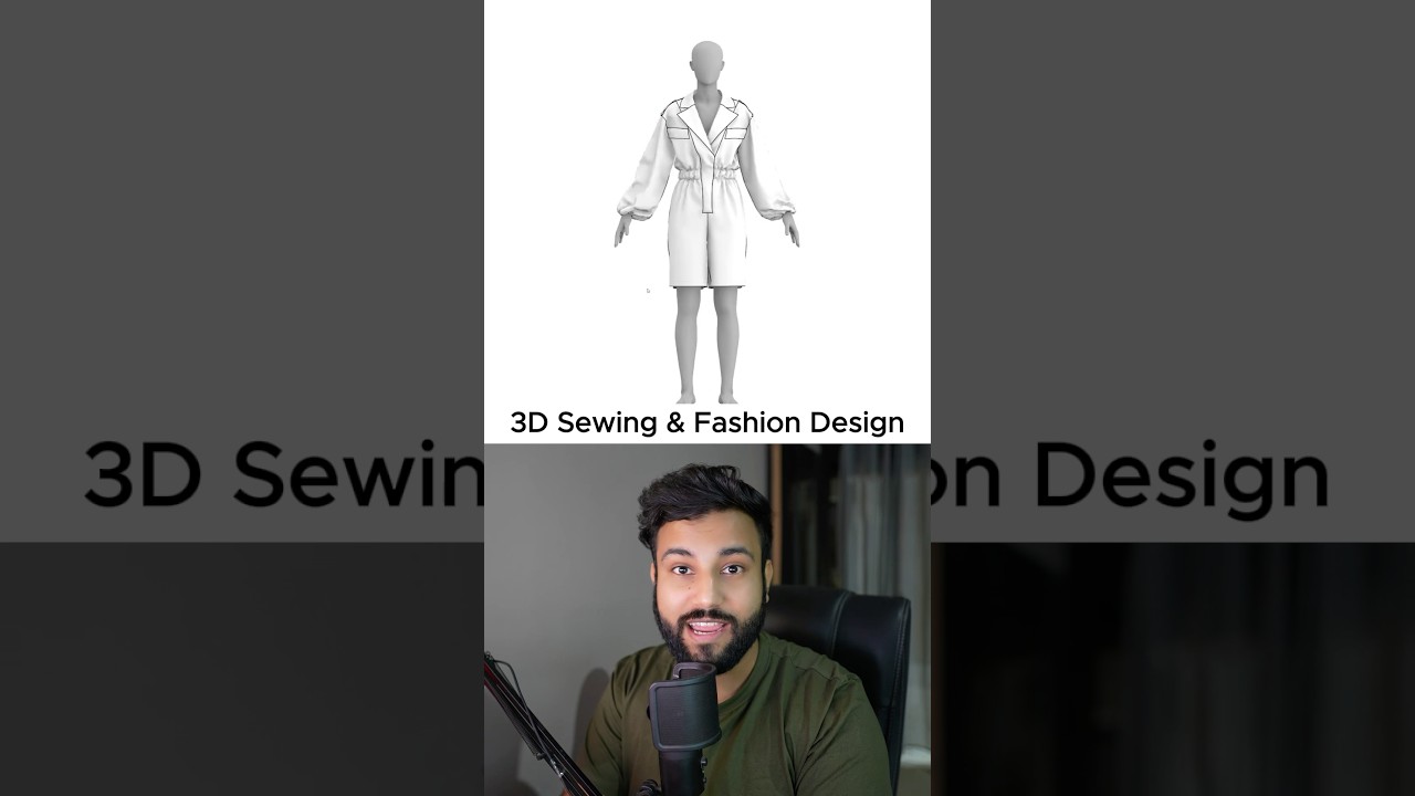 How to do 3D Virtual Fashion Design using AI #aiwebsites