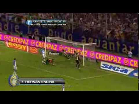 Gol Hernán Encina - Rosario Central 3 Vs Atlético Rafaela 2 - Inicial 13'