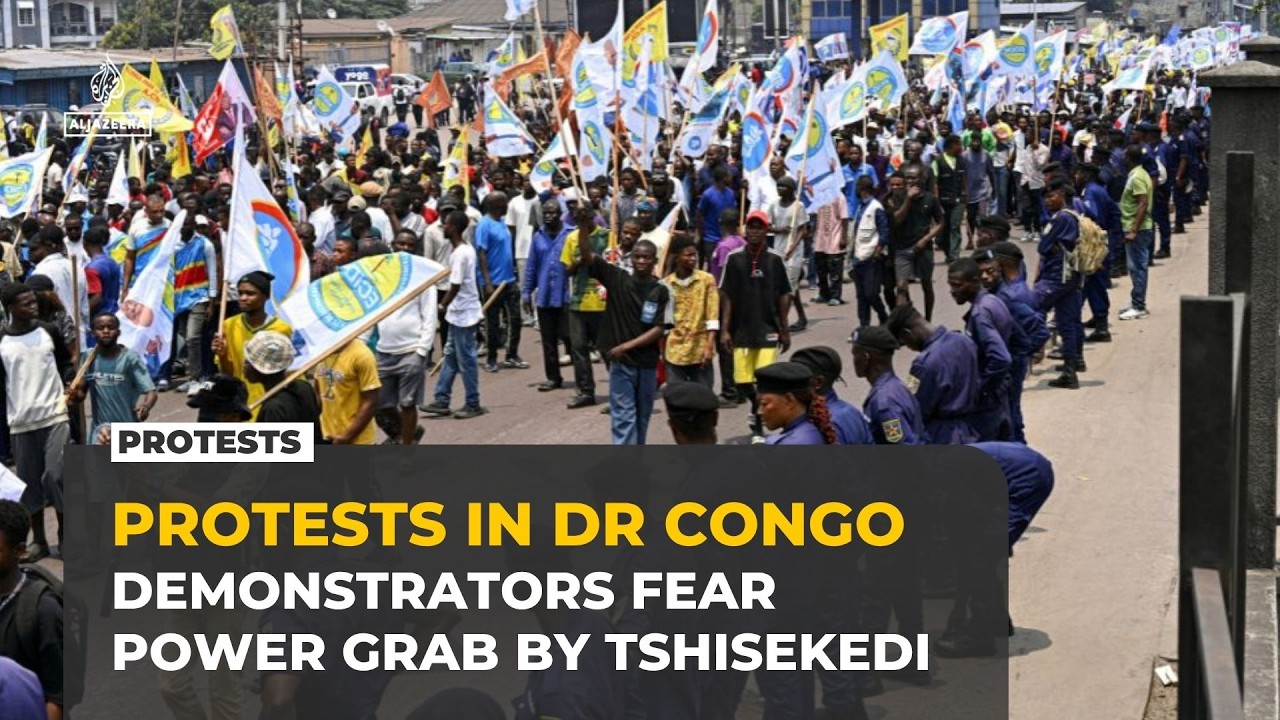 DR Congo protests grow over fears Tshisekedi could seek a third term