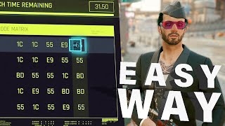 How to solve the Breach HACKING Puzzles Super EASILY ► Cyberpunk 2077