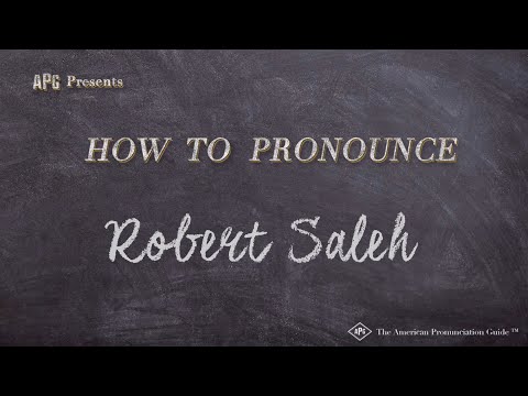 How to Pronounce Robert Saleh (Real Life Examples!)