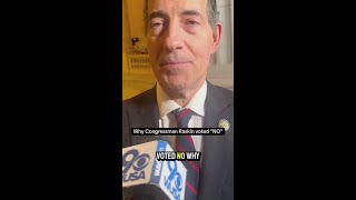 Congressman Jamie Raskin votes ‘NO’