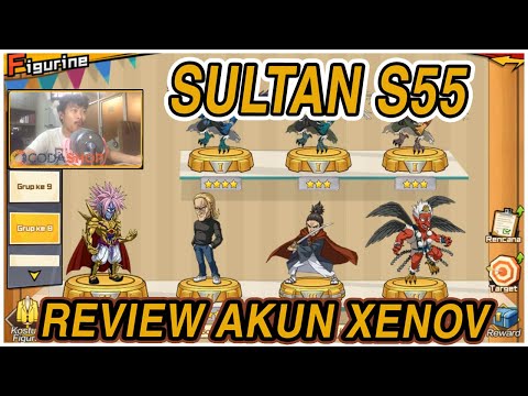 🔥🔥REVIEW AKUN SULTAN S55 (HAH!! AKUN XENOV LAINYA) - ONE PUNCH MAN: The Strongest