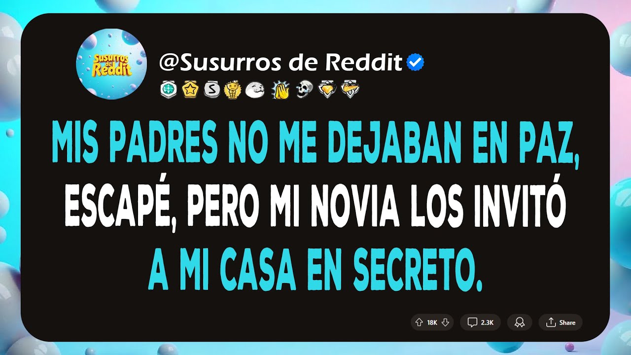 Mis padres no me dejaban en paz, escapé, pero mi novia los invitó a mi casa en secreto.
