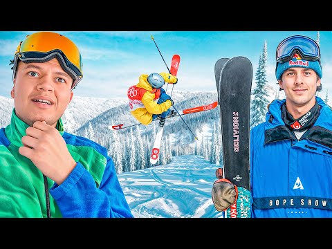 I Tried FREESTYLE SKIING (with Jesper Tjäder)