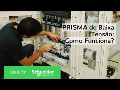 Como funciona o quadro de distribuição de baixa tensão PRISMA?