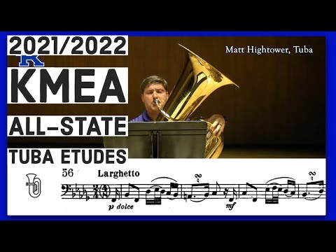KMEA Tuba All-State Etudes 2021-2022