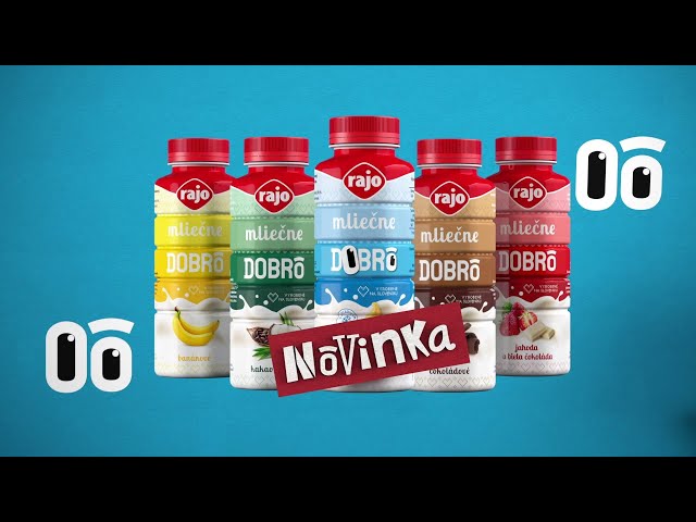 Mliečne Dobrô a novinka Vanilka