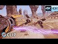 Boonta Eve Classic Podrace Scene Part 2 Star Wars The Phantom Menace 1999 4K HDR Movie Clip
