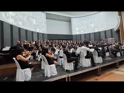 "Tudo em Cristo" 56 Harpa Cristã - Coral e Orquestra da Primeira Igreja Batista da Lapa SP;