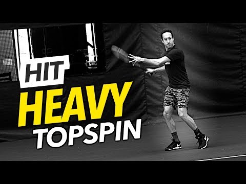 How to Hit HEAVY Topspin (flat forehand fix)