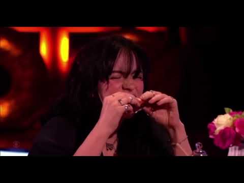 Billie Eilish playing ‘Spill The Tea’ at the Late Late show with James Corden