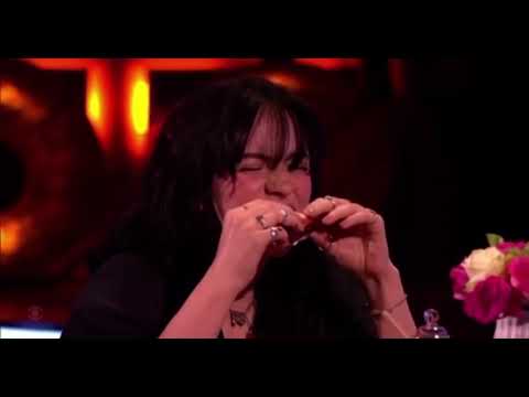 Billie Eilish playing ‘Spill The Tea’ at the Late Late show with James Corden