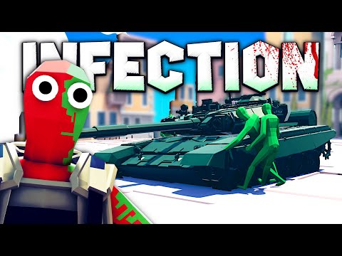 The SUPER ZOMBIE PLAGUE Mutates EVERY Unit in Totally Accurate Battle Simulator (TABS Mods)