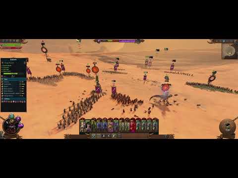 Total War: Warhammer 3 Ranked Battles - Dark elves vs Lizardmen Land Battle