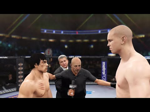 Bruce Lee vs. The Giant (EA Sports UFC 2) - Second Fight 🐲 - Dragon Fights 🐉