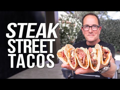 INSANELY EASY YET DELICIOUS STEAK STREET TACOS! | SAM THE COOKING GUY