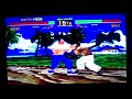 Virtua Fighter 2 Sega Saturn Jeffry Vs Wolf