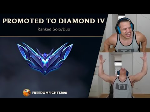 TYLER1 FINALLY HIT DIAMOND IN EU | TYLER1 EU