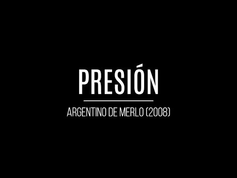 Argentino de Merlo 2008 - Presión (DT: R. De Paoli)