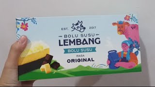 Download lagu Lembang Milk Cake Review Original Milk Cake from PRJ Jakarta (Price Rp. 40,000) mp3