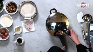 Cucinando - Risotto con Pentola a pressione WMF Perfect