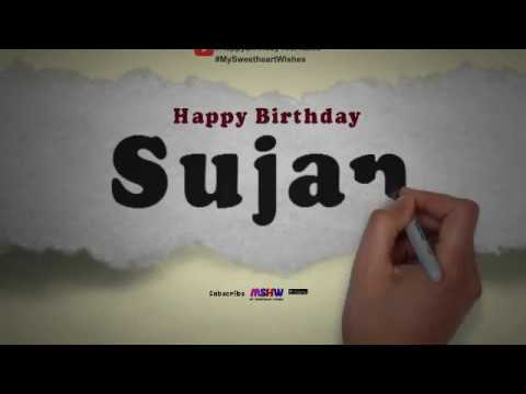 Happy Birthday Sujan | Whatsapp Status Sujan