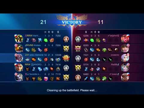 MANIAC! Gosu General HyperCarry Karrie Amazing Plays - Mobile Legends: Bang Bang